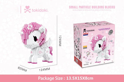 TOKIDOKI Unicorn High Difficulty Decompression Building Blocks Toys Particle Assembling Toys Puzzle Creative Ornaments